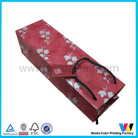Luxury ivory board / card Personal Custom Wine Bag With Handles