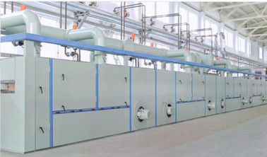 Hot air stenter machine with Gas system Chambers 8 sections