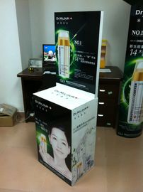Laminating surface attractive design Cosmetic Display Stands table showcases