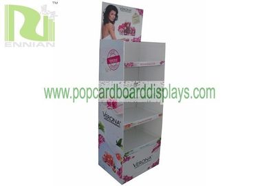 Nivea Cardboard Cosmetic Display Stand , Cosmetic shampoo display shelf