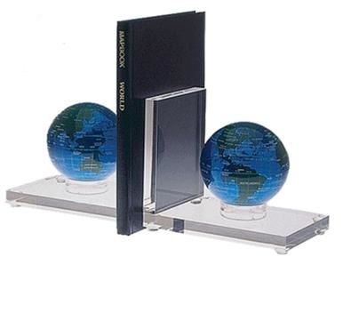 Clear Acrylic Bookends 