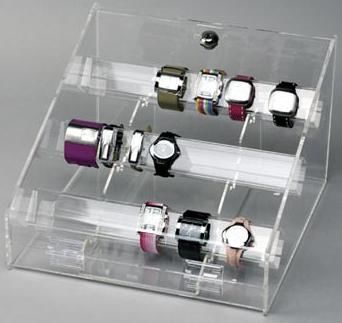 Clear Customize Watch Holders Acrylic Displays With Excellent Service