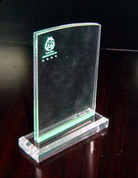 4mm PMMA Acrylic Menu Holder , Advertising Posters Display Stand