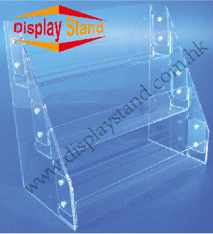 ACRYLIC Frame/Magazine Floor Display Holder