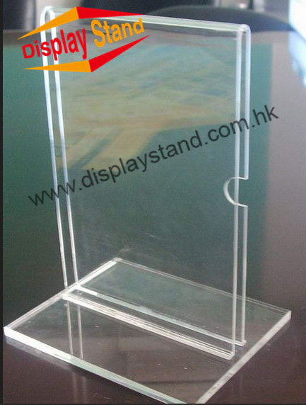 Customized Eco-Friendly Counter Acrylic POP Displays For Paper Advertising