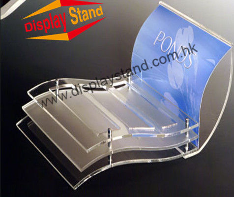 Creative Counter Clear Acrylic Displays Recyclable for Pands Cosmetic