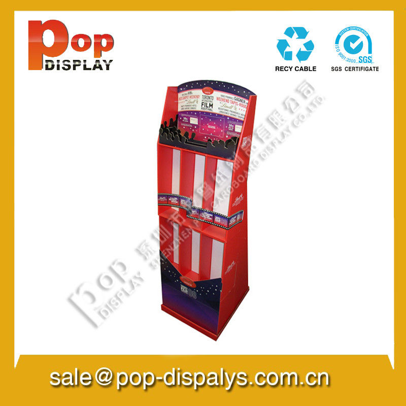 Display Rack / Magazine Display Stands For Exhibition , Advertising