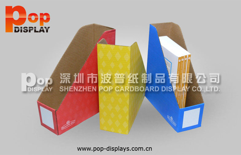 Colorful Cardboard Magazine Display Boxes With CMYK Offset Printing For Journals
