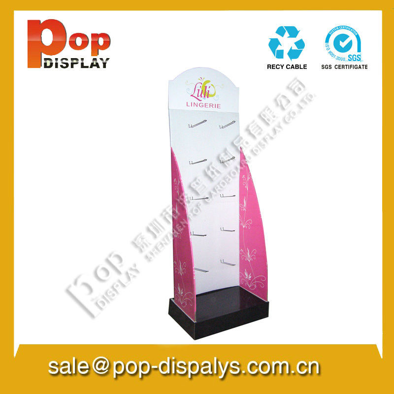 Nail Polish Cosmetic Display Stands With Full Color Printed