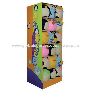 POP Cardboard Display stand for Toys Point of purchase cardboard floor displays