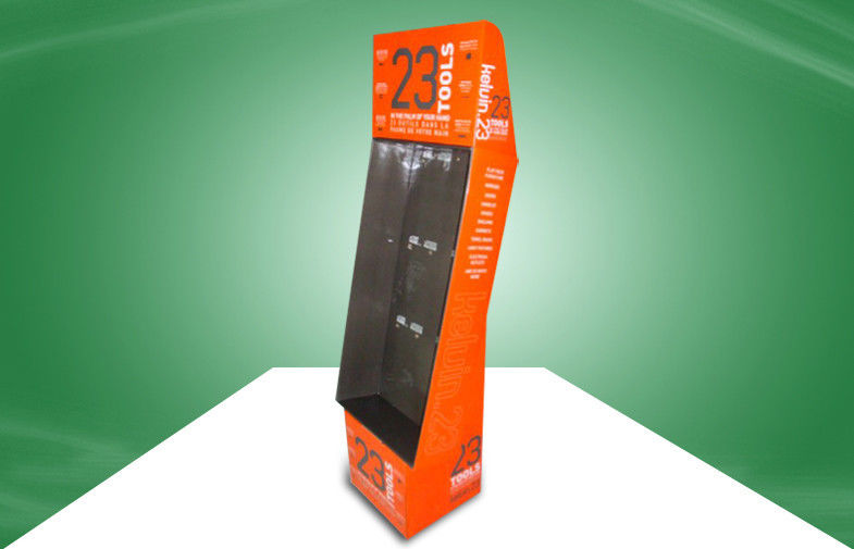 Heavy Duty / Stable Cardboard Free Standing Display Units Floor Displays for Tools