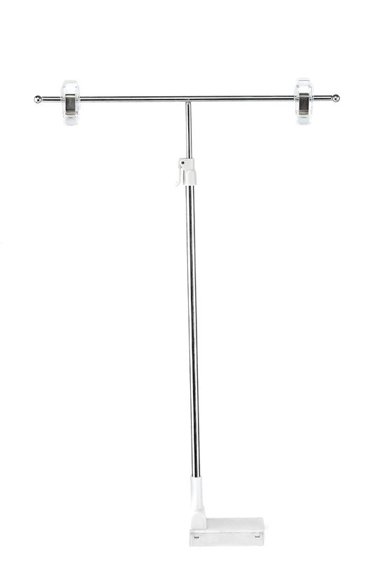 POP Magnetic Sign Holders 300mm Pole For Supermarket , Plastic Clip