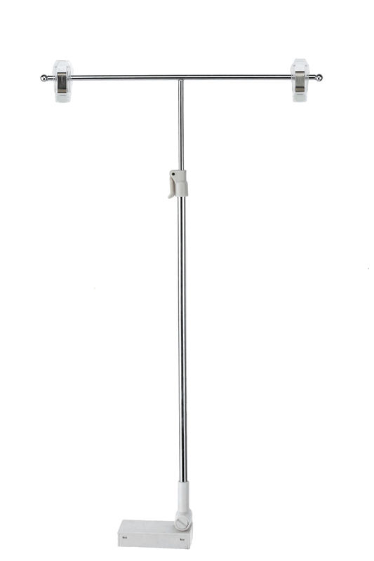 Store Shelf Metal Magnetic Sign Holders , Adjustable Height Pop Display Stand