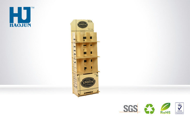 Custom Top Grade Beautiful Cardboard Magazine Display Stand with SGS , ISO , RoHs