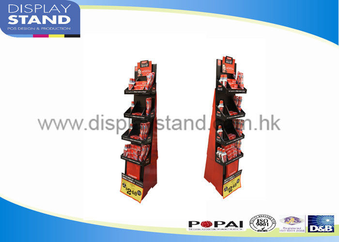 Carslan Cosmetics Permanent Metal Retail Display Stands with LED lights
