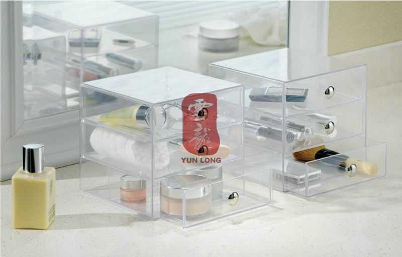 Custom Home And Kitchen Acrylic Display Stands For Cosmetic Storage