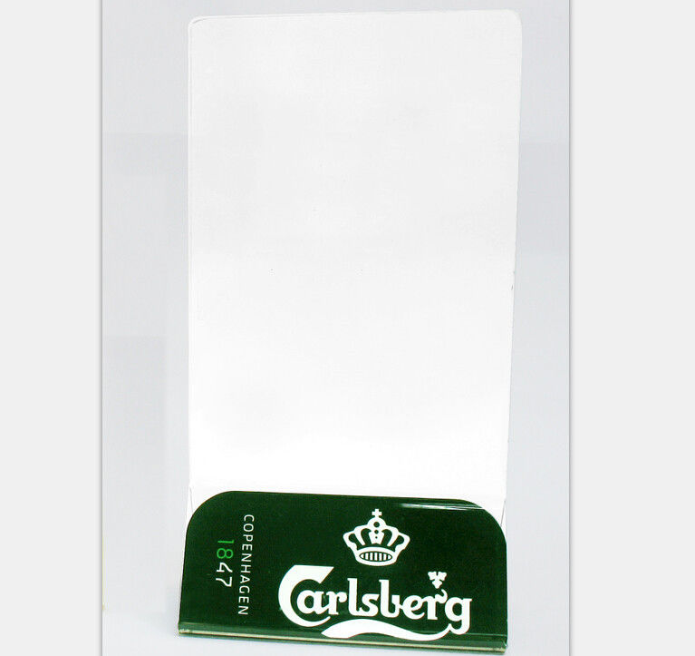 Menu Folder Acrylic Display Stands For Stars Hotel, Restort And Resturant