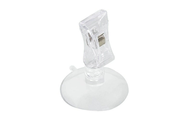 Adjustable POP Clip Sign Holder / Suction cup holder Rechargeable