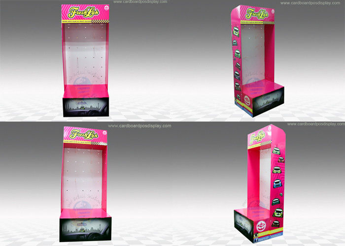Rectangle Sidekick Display Stand , Wall-mounted corrugated pop displays
