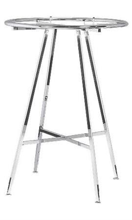 Supermarket Clothing Display Racks With Round Tube for Commercial Malls