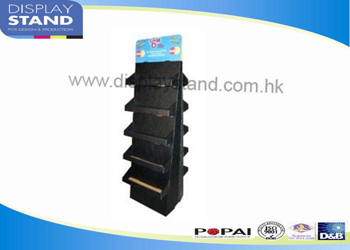Double side display / Shelf Cardboard Display Stands with CMYK Printing