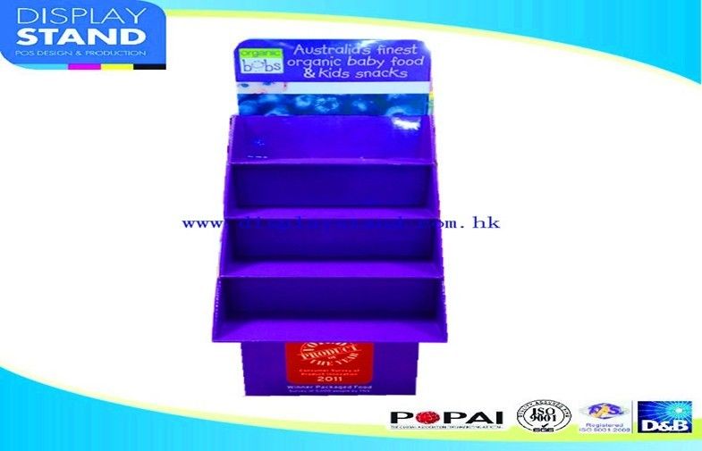 4 tiers purple special design tray floor showing stand for flesh Blueberry
