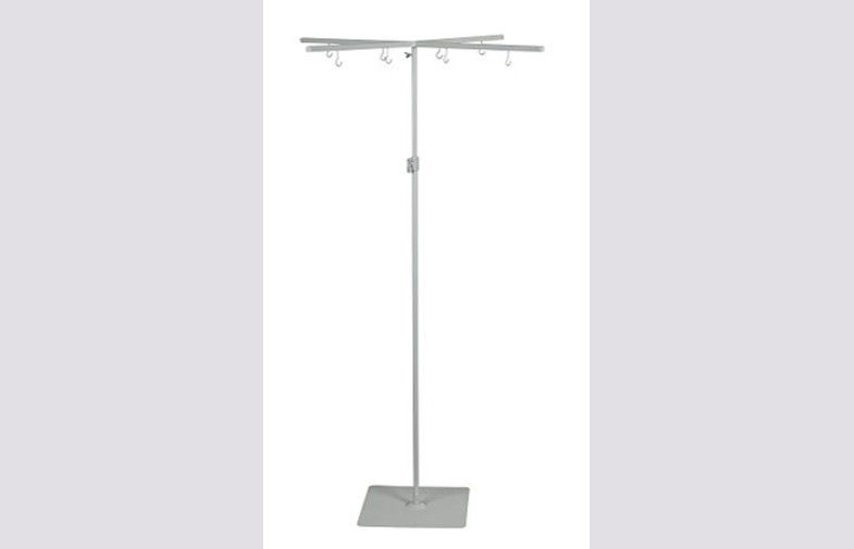Floor Sign Display Holders Metal Electroplate For Supermarket , Store