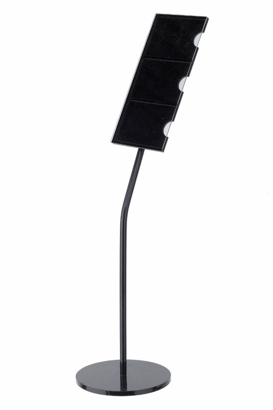 Acrylic Board Retail Tabletop Sign Holder for Price Tag Holder Clip