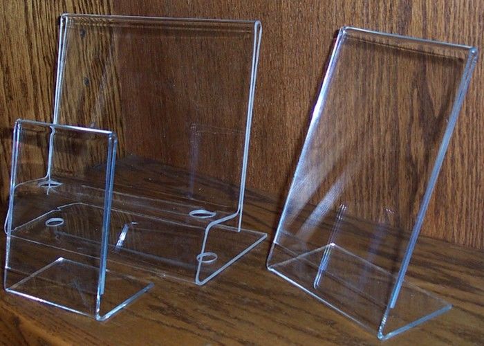acrylic sign holder stand counter display stand table stand
