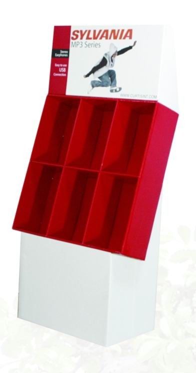 Customized Make Up Displays / Cosmetic Display Stands With ISO9001 Certification